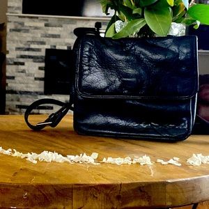 Talbots leather should bag